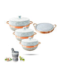 Jogo 3 Panelas Pedra