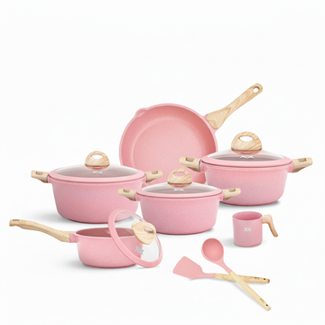 Conjunto de Panela Pink 14 Peças
